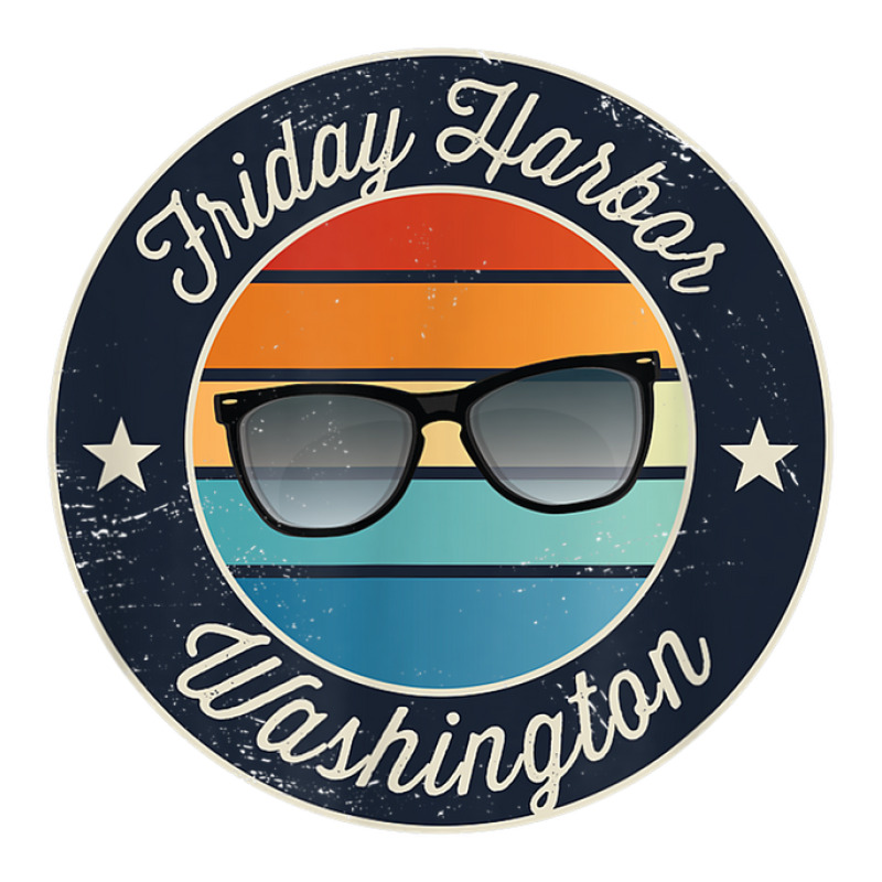 Friday Harbor Washington Souvenir Graphic Sticker | Artistshot