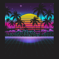 Synthwave T  Shirt Radiant Sunset Synthwave T  Shirt T-shirt | Artistshot