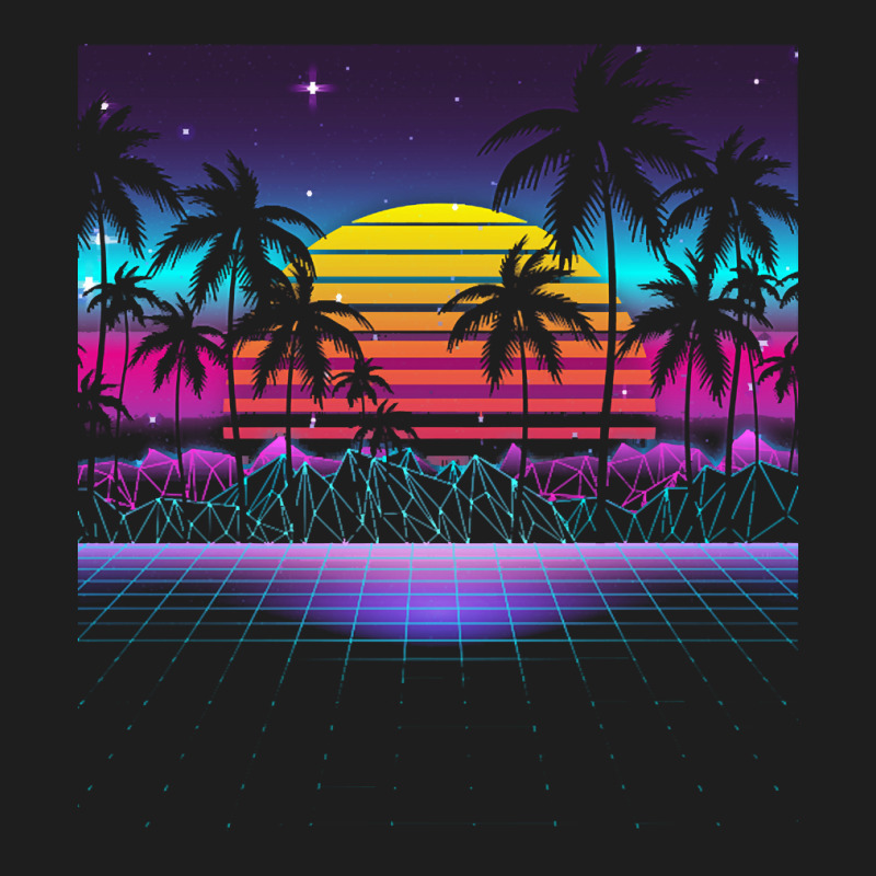 Synthwave T  Shirt Radiant Sunset Synthwave T  Shirt Classic T-shirt by victorycanola | Artistshot