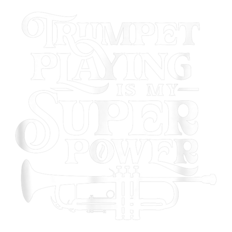 Playing The Trumpet Is My Superpower Trumpeter Player Debie Paper Bag - 10 X 5 X 13 | Artistshot