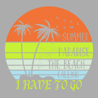 Beach Vacation T  Shirtsummer Paradise The Beach Calling I Have To Go Men's T-shirt Pajama Set | Artistshot