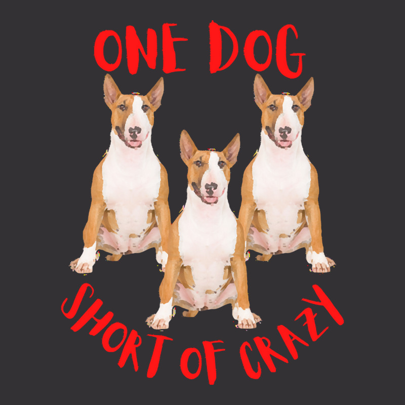 One Dog Short Of Crazy T  Shirtone Dog Short Of Crazy T  Shirt (11) Vintage Short | Artistshot