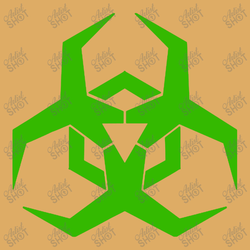 Toxic Neon Green Biohazard Symbol Urban Heavy T-shirt by DJ Art | Artistshot