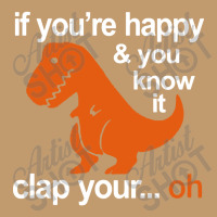 T-rex Clap Your Hands Urban Heavy T-shirt | Artistshot