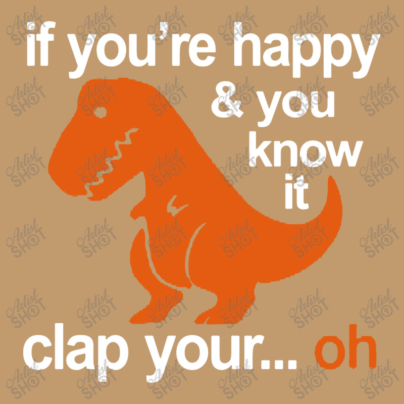 T-rex Clap Your Hands Urban Heavy T-shirt | Artistshot