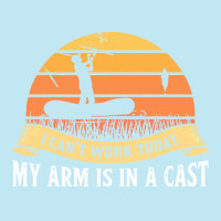 Fishing T  Shirt My Arm Is In A Cast Fisherman Fishing Lake Gifts T  S Urban Heavy T-shirt | Artistshot