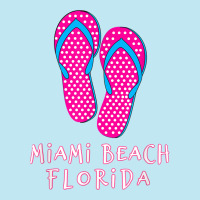 Miami Beach Flip Flops T Shirt Urban Heavy T-shirt | Artistshot