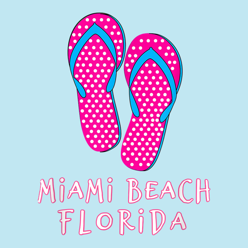 Miami Beach Flip Flops T Shirt Urban Heavy T-shirt | Artistshot