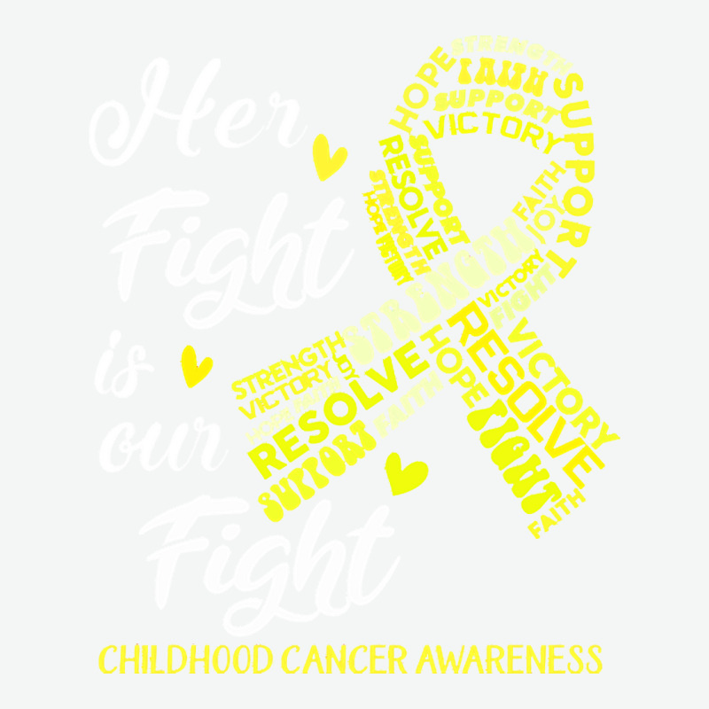 Childhood Cancer Awareness T  Shirt Childhood Cancer Awareness Her Fig Urban Heavy T-shirt | Artistshot