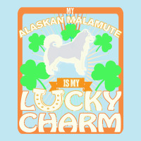 Alaskan Malamute T  Shirt My Alaskan Malamute Is My Lucky Charm   Gift Urban Heavy T-shirt | Artistshot