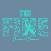 Cervical Cancer Awareness T  Shirt Cervical Cancer Awareness Fine Ribb Urban Heavy T-shirt | Artistshot