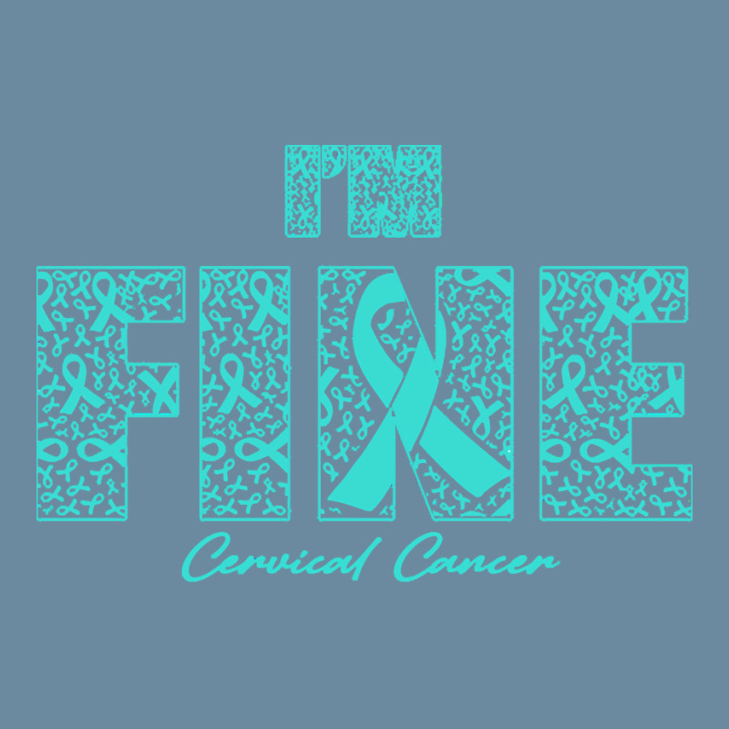 Cervical Cancer Awareness T  Shirt Cervical Cancer Awareness Fine Ribb Urban Heavy T-shirt | Artistshot