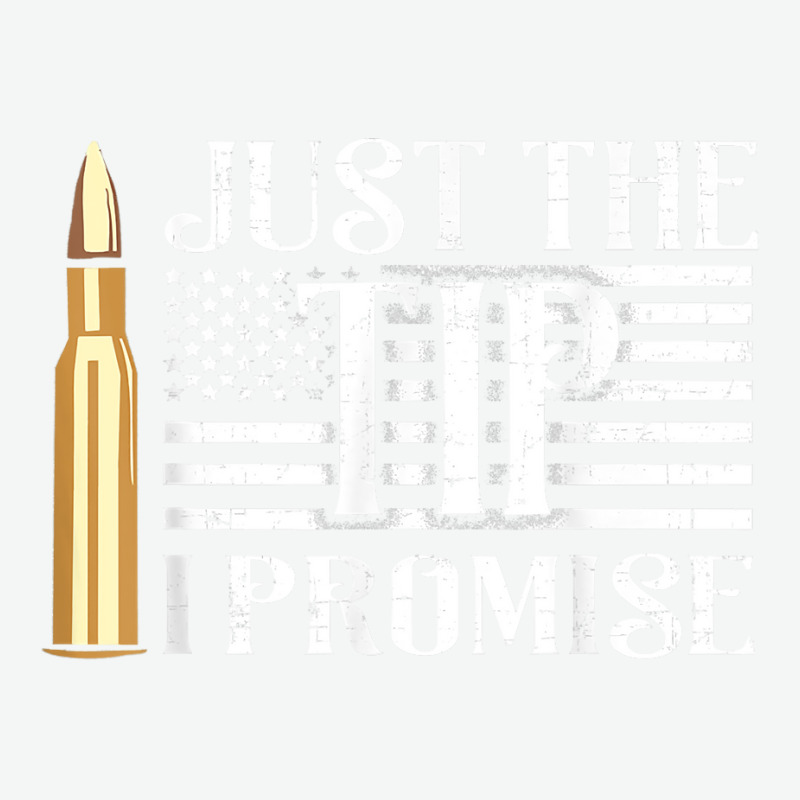 Just The Tip I Promise Usa Flag Gun Bullet T Shirt Urban Heavy T-shirt | Artistshot