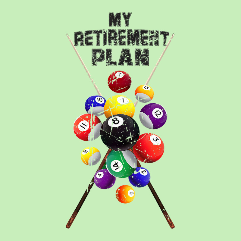 Billiards My Retirement Plan Play Pool Funny Retired Player T Shirt Urban Heavy T-shirt | Artistshot