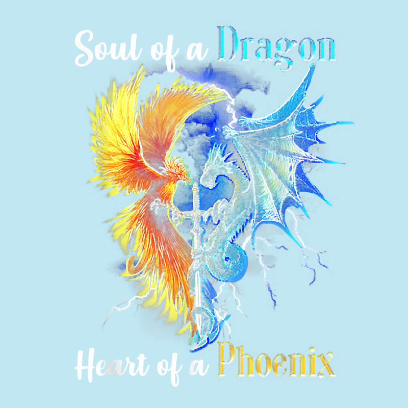 Soul Of A Dragon Heart Of A Phoenix T Shirt Urban Heavy T-shirt by oluwafemimccullers | Artistshot