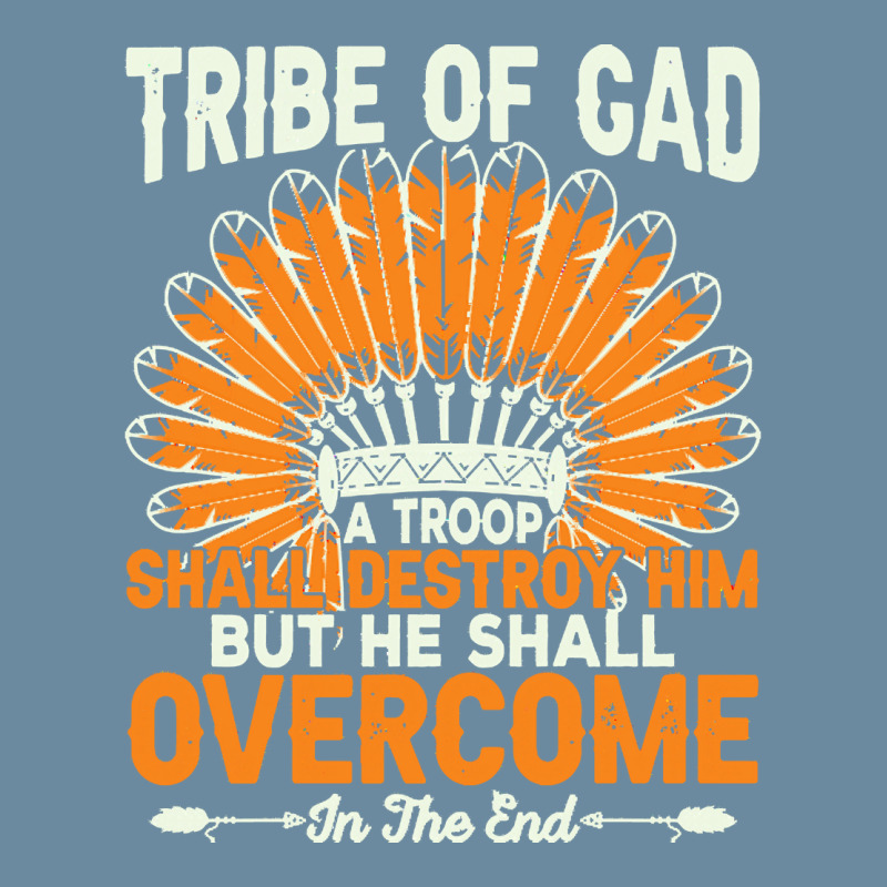 Native American Pride T  Shirt Tribe Of Gad A Troop Shall Destroy H Im Urban Heavy T-shirt | Artistshot