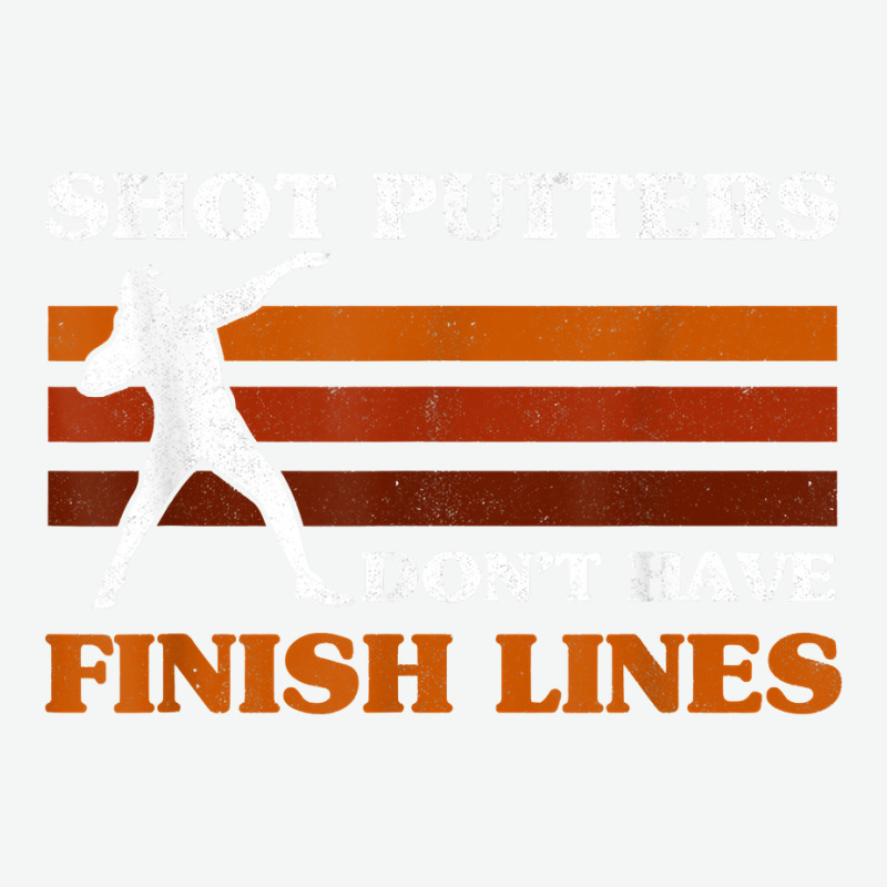 Track And Field Shot Putters Dont Have Finish Lines Shot Put T Shirt Urban Heavy T-shirt by emaliekrein | Artistshot