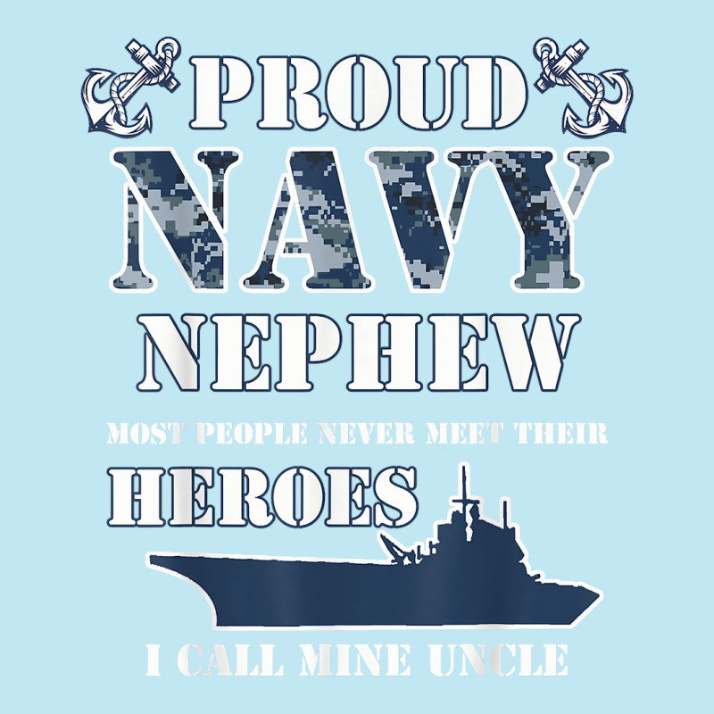 Proud Navy Nephew T Shirts Urban Pullover Hoodie by kogmor58594 | Artistshot