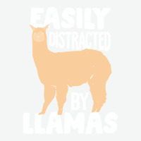 Llama T  Shirt Easily Distracted By Llamas Animal Lover Gift T  Shirt Urban Pullover Hoodie | Artistshot