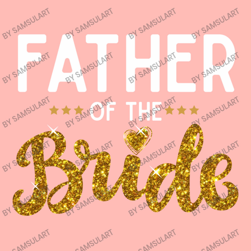 Father Of The Bride Cute Golden Glitter Imitation Text Funny Bridal Gi Urban Pullover Hoodie by SamsulArt | Artistshot