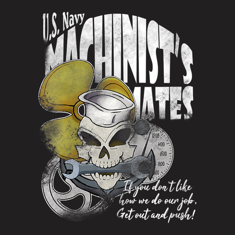 Womens Navy Mm Machinist Mate Shirt V Neck T Shirt T-shirt | Artistshot