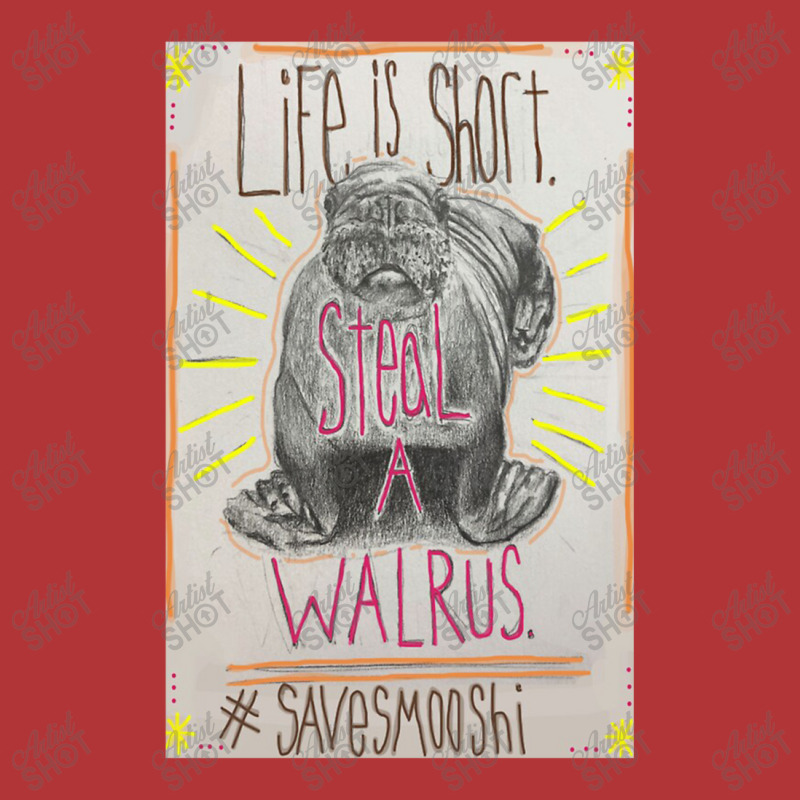 Life Is Short Steal A Walrus Leatherette Tumbler | Artistshot