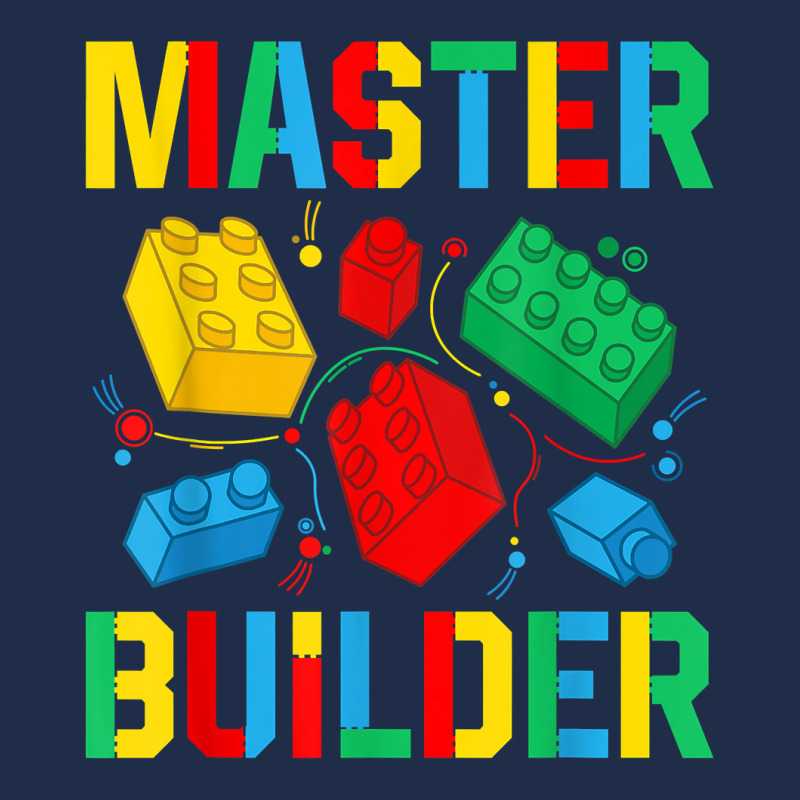 Master Builder Kids Building Blocks Brick Toy Master Builder Baseball Cap | Artistshot