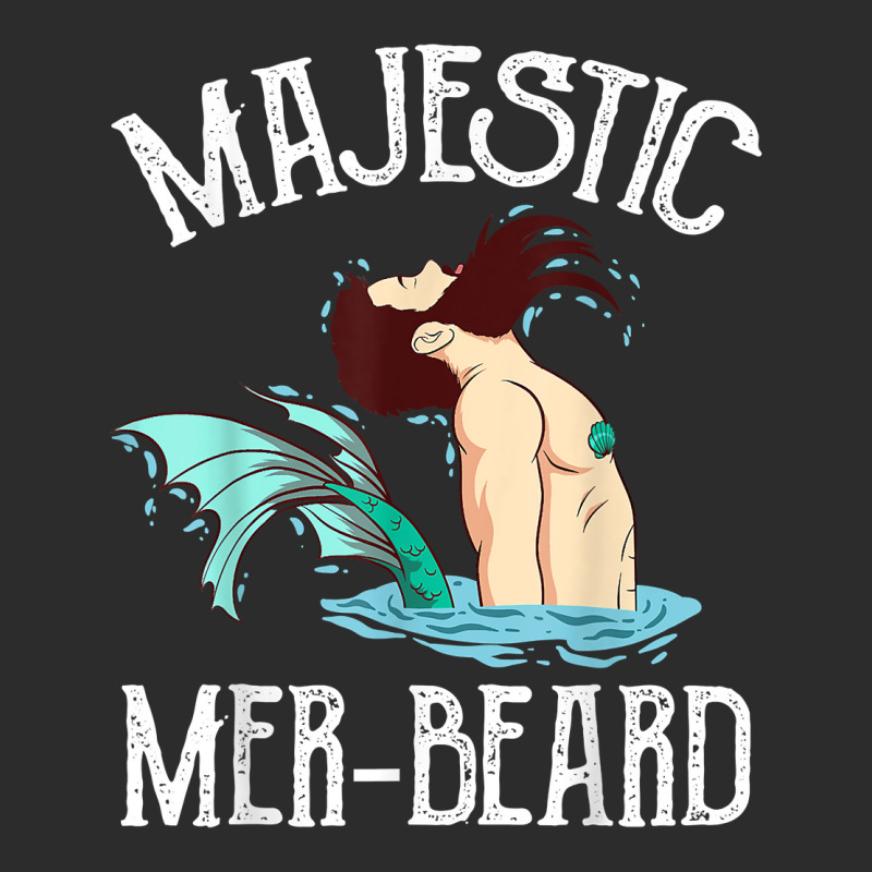 Majestic Mer-beard Funny Merman Manly Merman Baseball Cap | Artistshot