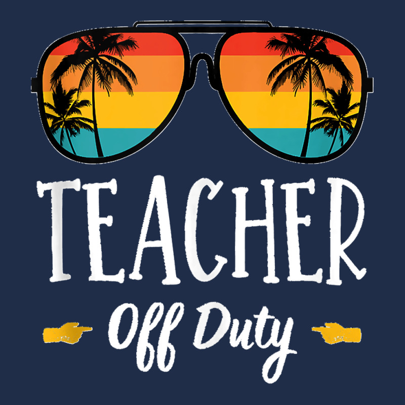 School Teacher Off Duty Funny Class Summer Break Vacation Tank Top Baseball Cap | Artistshot