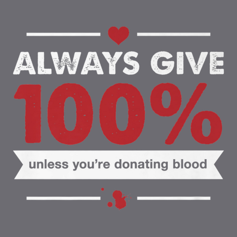 Always Give 100 Unless You're Donating Blood Mesh cap by RaidenKelly | Artistshot