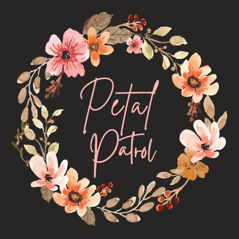 Petal Patrol T  Shirt Petal Patrol Flower Girl T  Shirt Ladies Fitted T-Shirt by danielle22366 | Artistshot