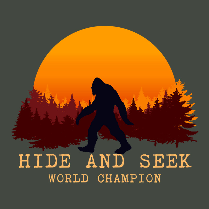 Bigfoot Hoodie Adventurer Camping Hide And Seek Champion Tee Pullover Trucker Cap by kubleryeonkenx | Artistshot