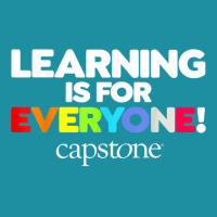 Learning Is For Everyone Capstone T Shirt Flat Bill Snapback Cap | Artistshot