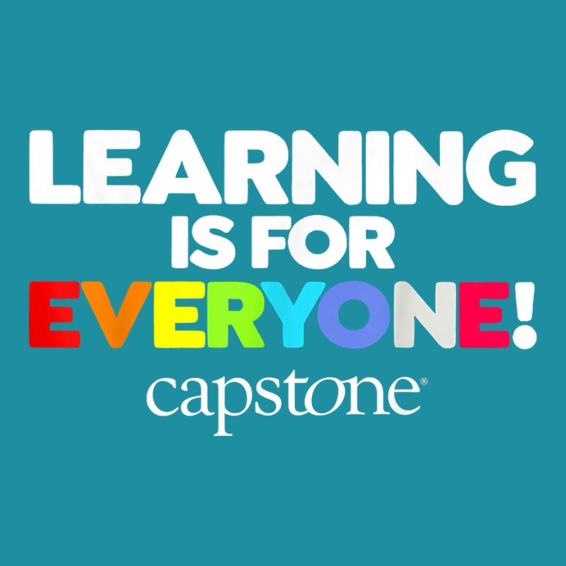 Learning Is For Everyone Capstone T Shirt Flat Bill Snapback Cap by esquezdmonene | Artistshot