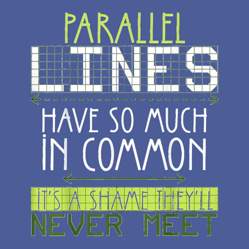 Parallel Lines Have So Much In Common Math Lovers Teacher Flat Bill Snapback Cap by LisaMarieRangel | Artistshot