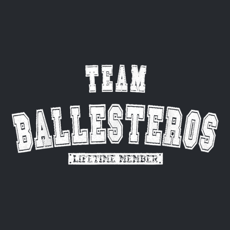 Team Ballesteros Lifetime Member Family Last Name Flat Bill Snapback Cap by PamelaJeanBrink | Artistshot