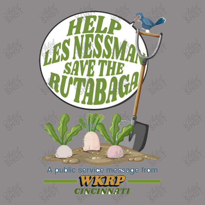 Help Les Nessman Save The Rutabaga Flat Bill Snapback Cap | Artistshot