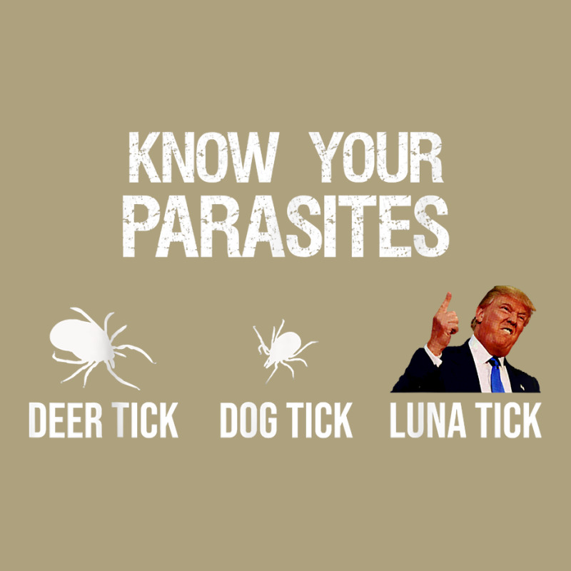 Know Your Parasites - Deer Tick, Dog Tick, Luna Tick Funny Flat Bill Snapback Cap by EricFatima | Artistshot