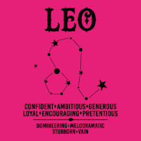 Leo Zodiac Sign Scorecard Crop Tee | Artistshot