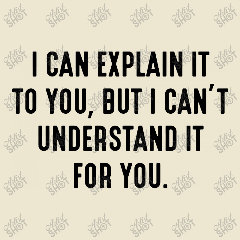 I Can't Understand It For You Cropped Hoodie by Bull Tees | Artistshot