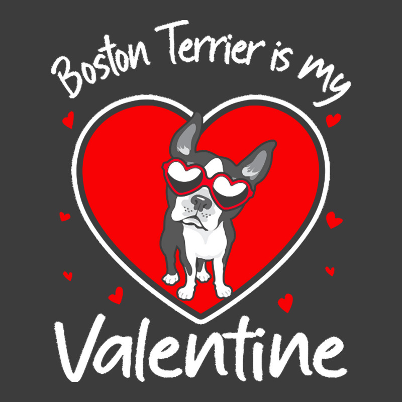 Boston Terrier Is My Valentine T  Shirt Boston Terrier Is My Valentine Men's Polo Shirt | Artistshot