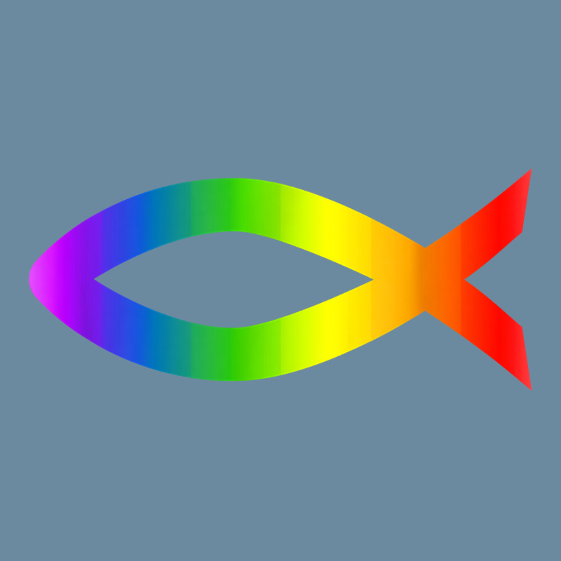 Ichthys Rainbow Christian Fish Symbol Homosexuality T Shirt Urban Heavy T-shirt | Artistshot