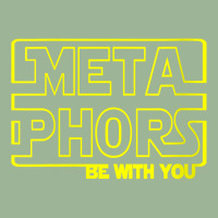 Womens Metaphors Be With You Funny English Teacher Shirts T Shirt V Ne Urban Heavy T-shirt | Artistshot