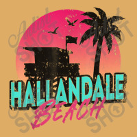 Vintage Hallandale Beach Florida Palm Trees Fl Distressed Urban Heavy T-shirt | Artistshot