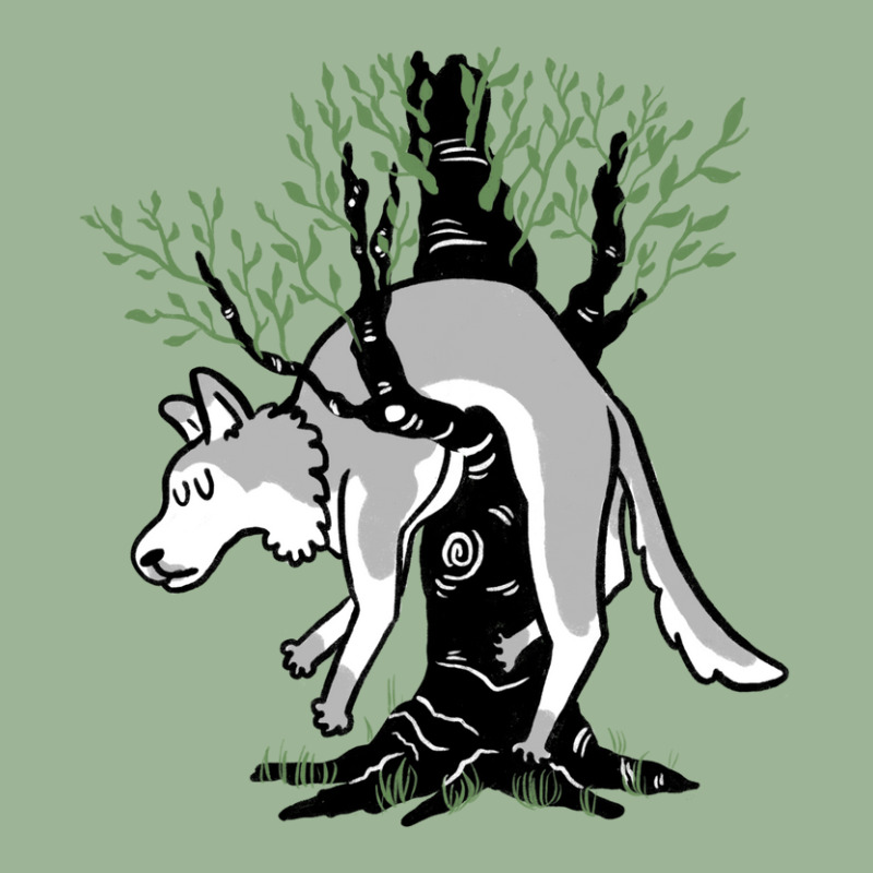 Dogs Tree Urban Heavy T-shirt by KimberlyKeiza | Artistshot