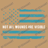 Ptsd Awareness Not All Wounds Are Visible Usa Flag In Tale Colors Urban Pullover Hoodie | Artistshot