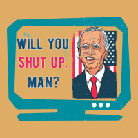 Will You Shut Up Man Biden Debate Quote New Style Urban Pullover Hoodie | Artistshot