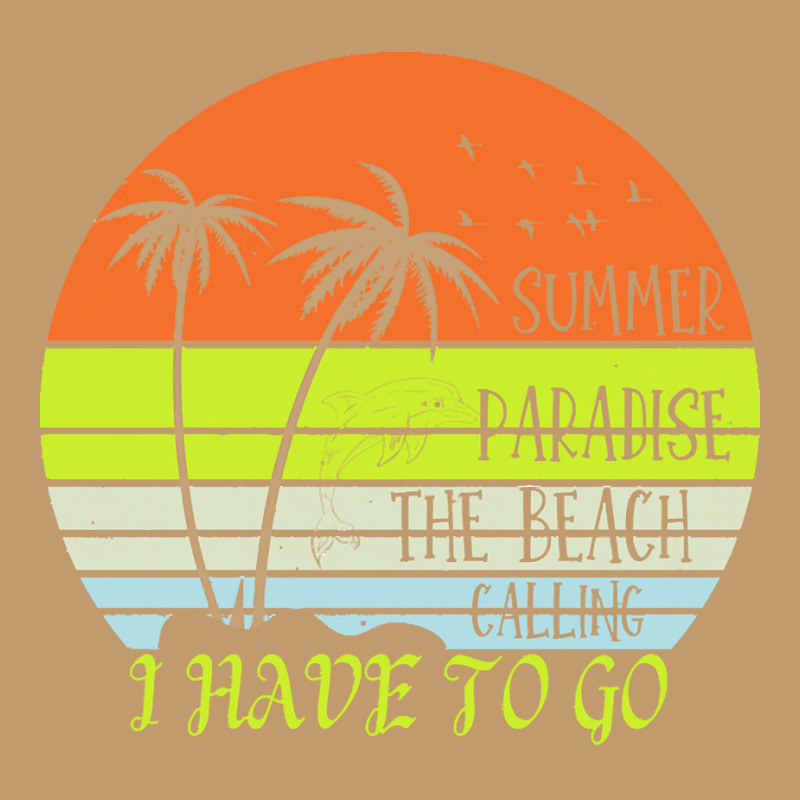 Beach Vacation T  Shirtsummer Paradise The Beach Calling I Have To Go Urban Pullover Hoodie by shouthire | Artistshot