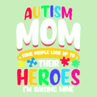 Autism Moms T  Shirt Autism Mom Shirt Some People Look Up To Their Her Urban Pullover Hoodie | Artistshot