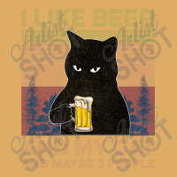 I Like Beer My Cat And Maybe 3 People Urban Pullover Hoodie | Artistshot